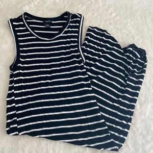 Rue 21 black and white bodycon dress